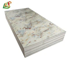 Sıcak Satış Alternatif Mermer UV PVC Mermer PVC Dekoratif Duvar Paneli Açık Kitap Tasarımı